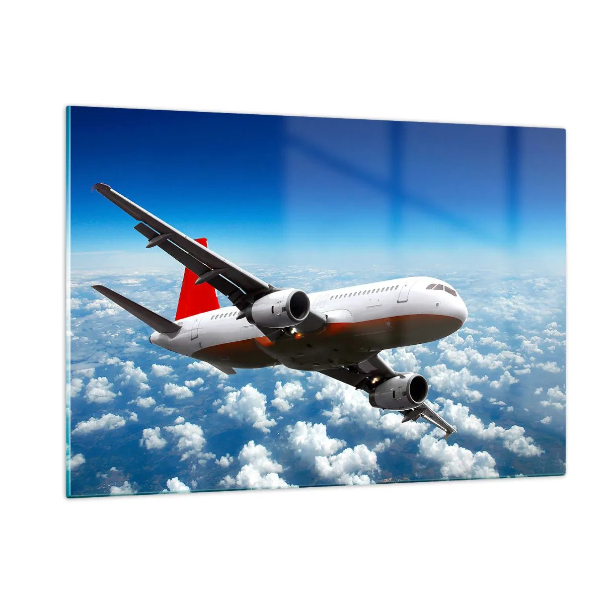 Obraz na skle - Odtrhni se od toho všeho - 120x80 cm