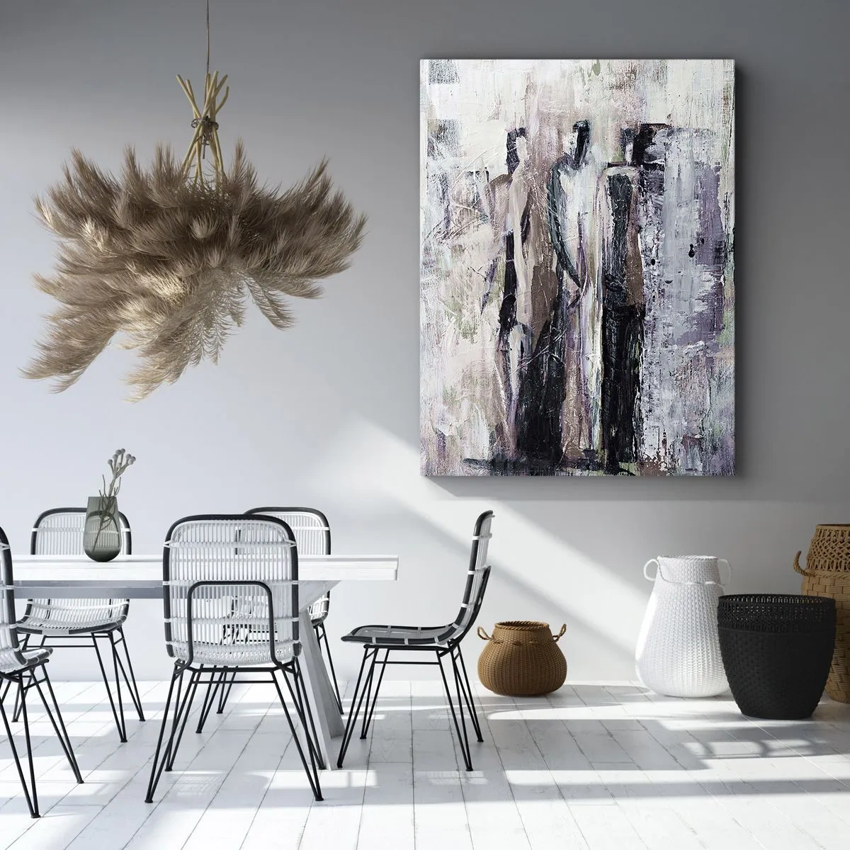 Obraz na plátně - Tajemná trojice - 50x70 cm