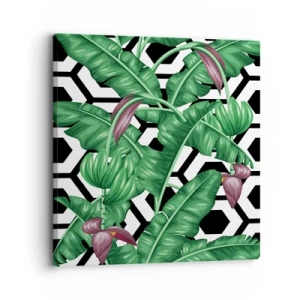 Obraz na plátně - Symetrická kompozice z přírody - 30x30 cm