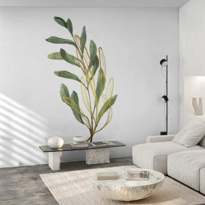 Fototapeta Premium Canvas - Vše, co je dobré - Listy, Olivový, Rostlina - 450x315 cm