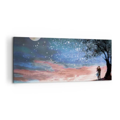 Obraz na plátně - Hvězdicovité představení - 120x50 cm
