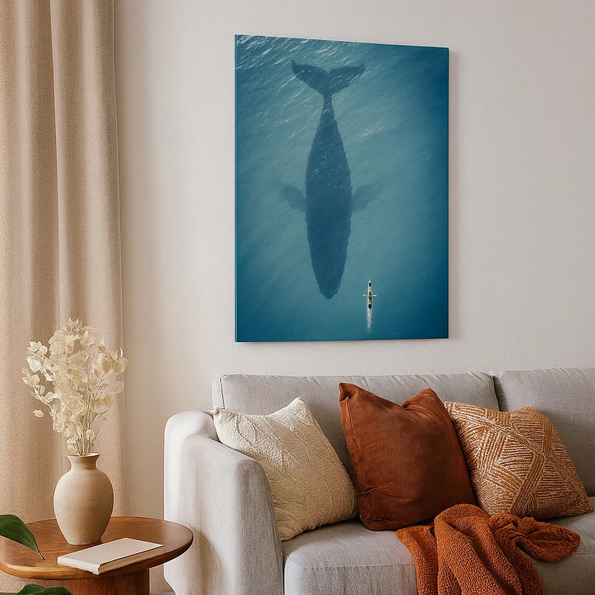 Obraz na plátně - Setkání na oceánu - 50x70 cm