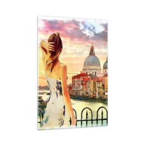 Obraz na skle - Pokud dobrodružství, tak jenom v… - 70x100 cm