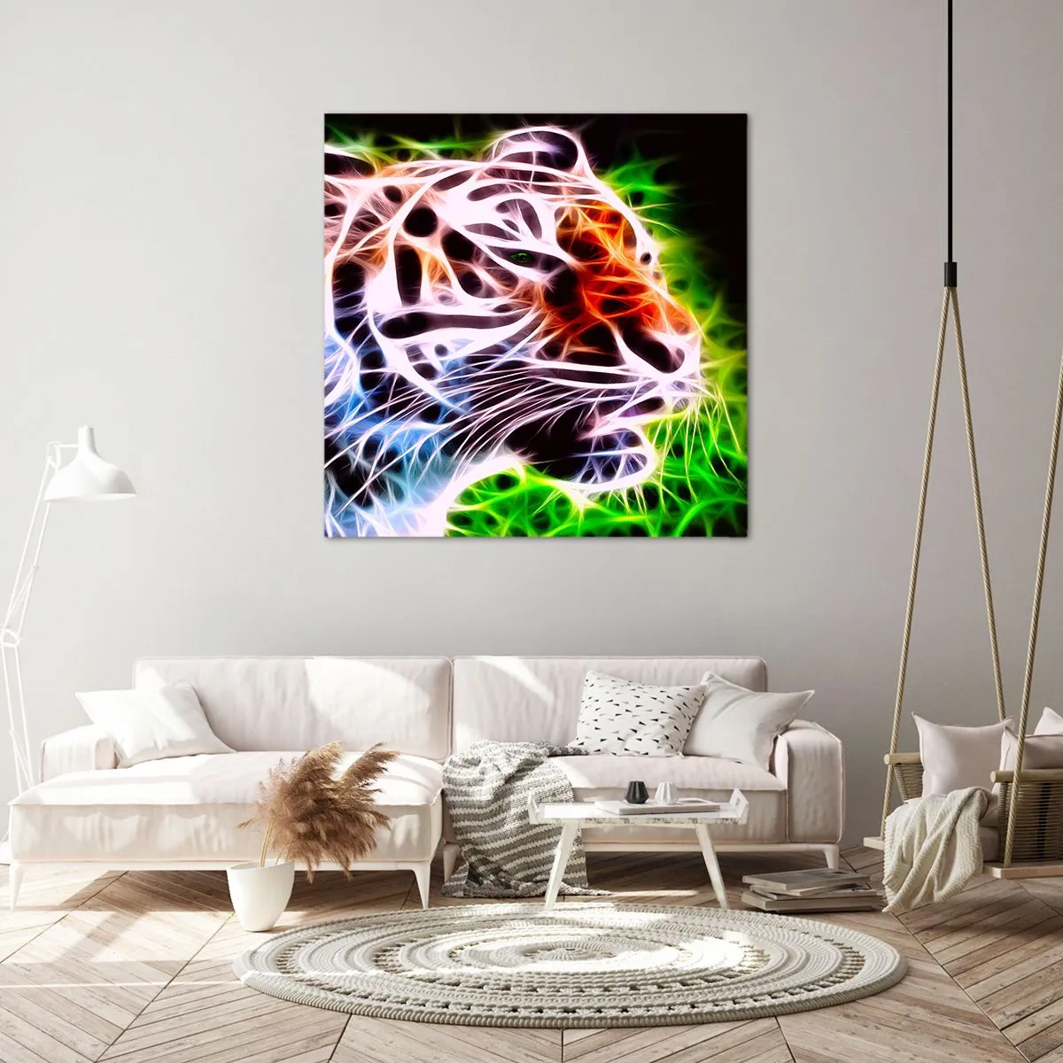 Obraz na plátně - Nebezpečná aura - 50x50 cm