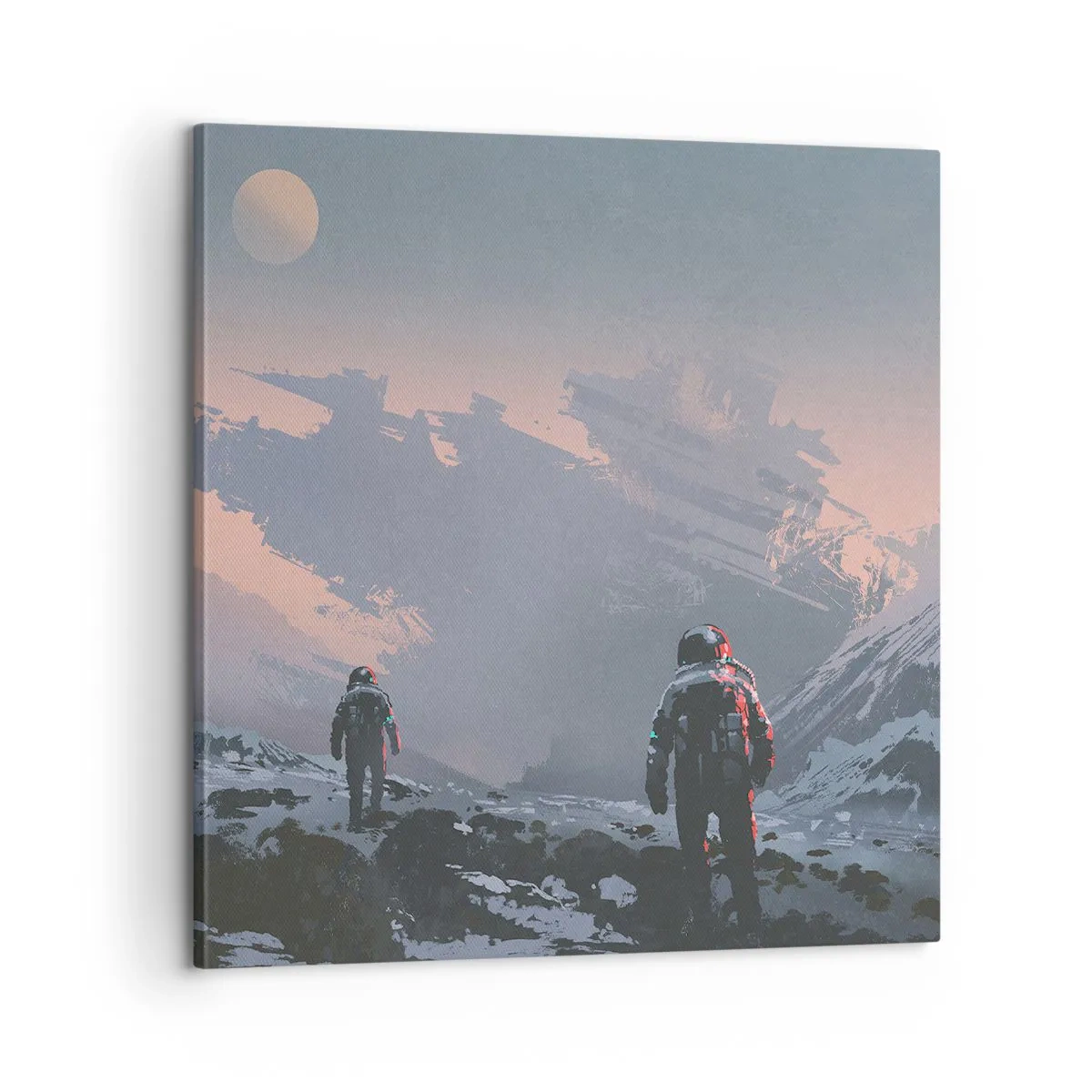 Obraz na plátně - Pod neznámou hvězdou - 60x60 cm