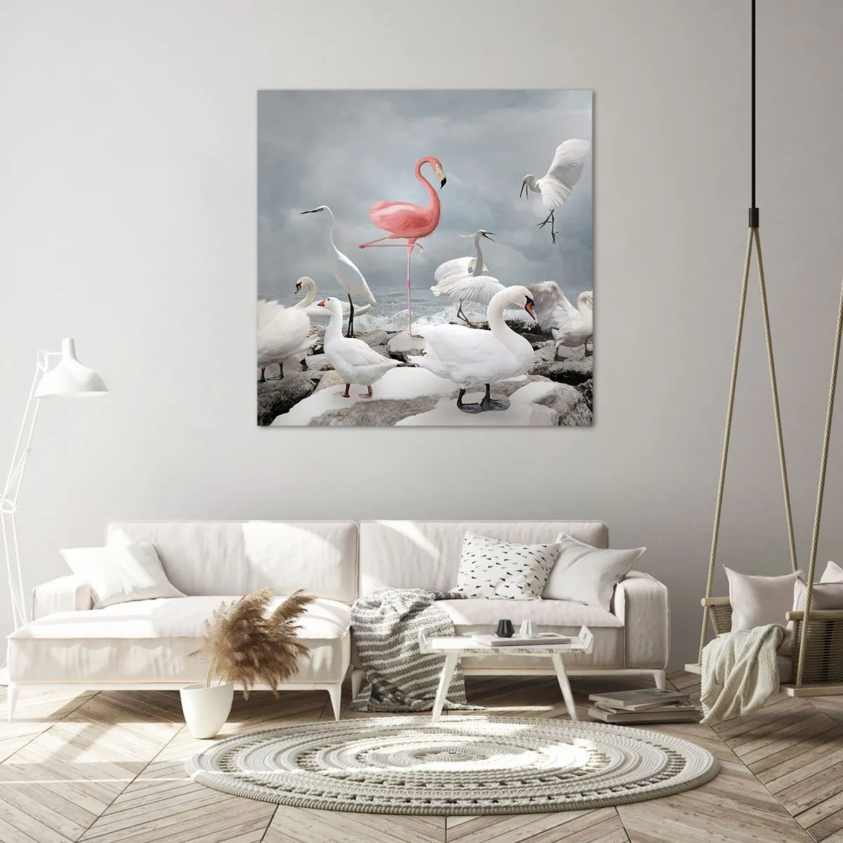 Obraz na plátně - Kde jsem se tu vzal? - 70x70 cm