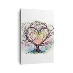 Obraz na plátně - Společně proti vichřicím - 80x120 cm