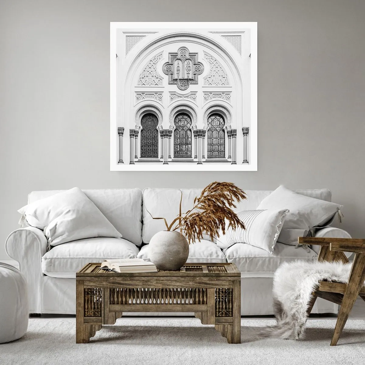 Plakát - Na pomezí kultur - 40x40 cm