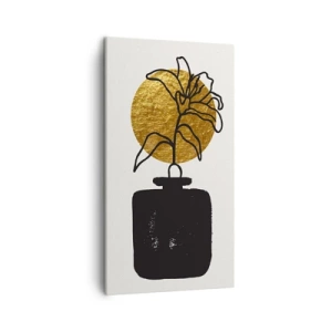 Obraz na plátně - Krása, která má cenu zlata - 45x80 cm