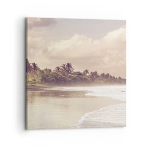 Obraz na plátně - Pohlazení vln - 70x70 cm