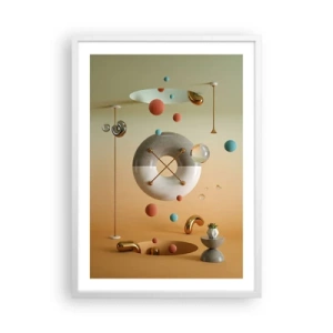 Plakát v bílém rámu - Vše je možné - 50x70 cm