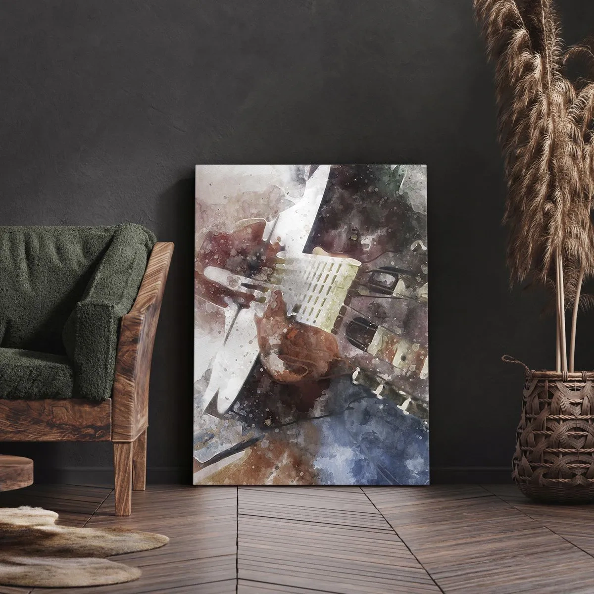 Obraz na plátně - Co si o tom myslíš? - 70x100 cm