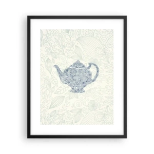 Plakát v černém rámu - Čajové kouzlo - 40x50 cm