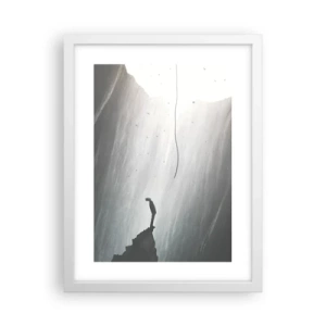 Plakát v bílém rámu - Vždycky máte na výběr - 30x40 cm