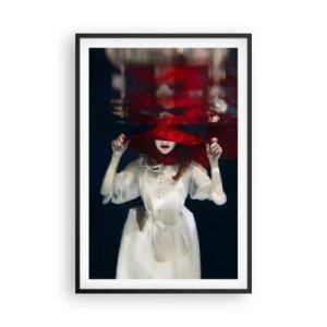 Plakát v černém rámu - Divoženka - 61x91 cm