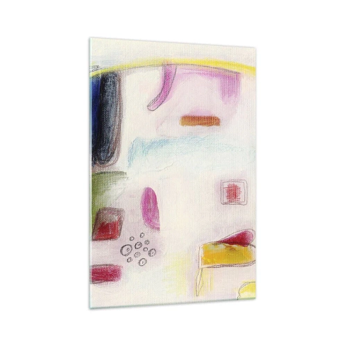 Obraz na skle - Více konvexní než konkávní nebo ploché - 70x100 cm