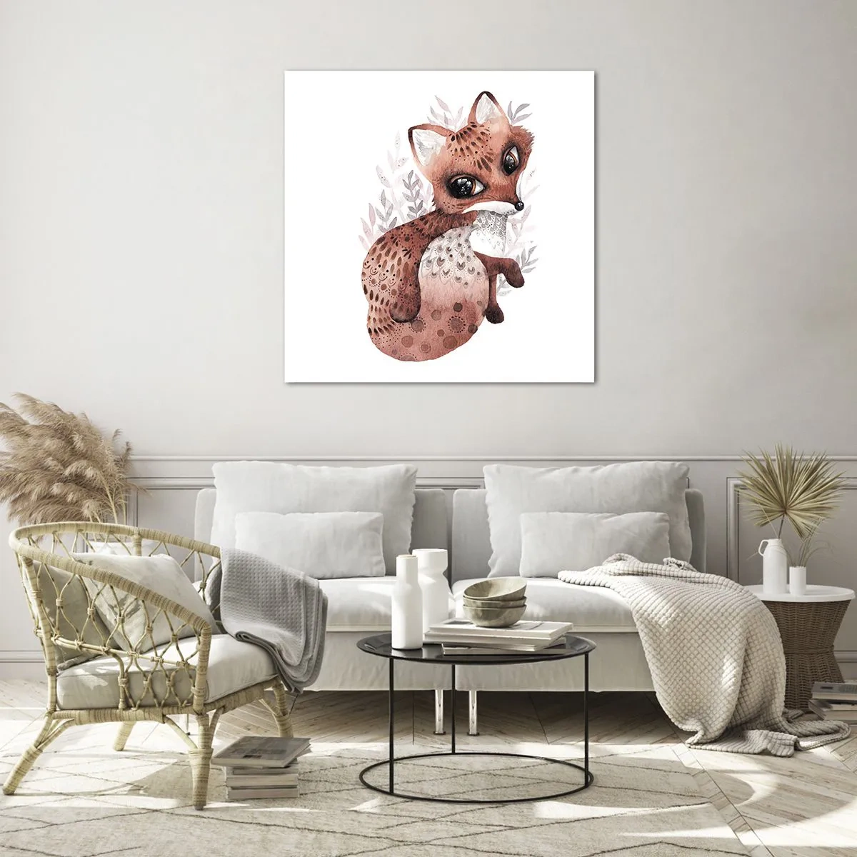 Obraz na skle - Prostě se zamilovat - 30x30 cm