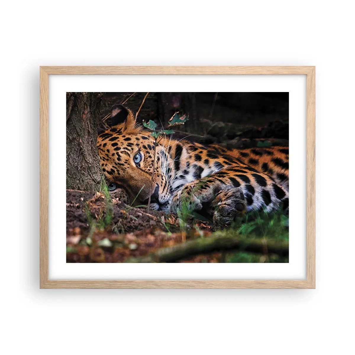 Plakát v rámu světlý dub - Věř mi - 50x40 cm