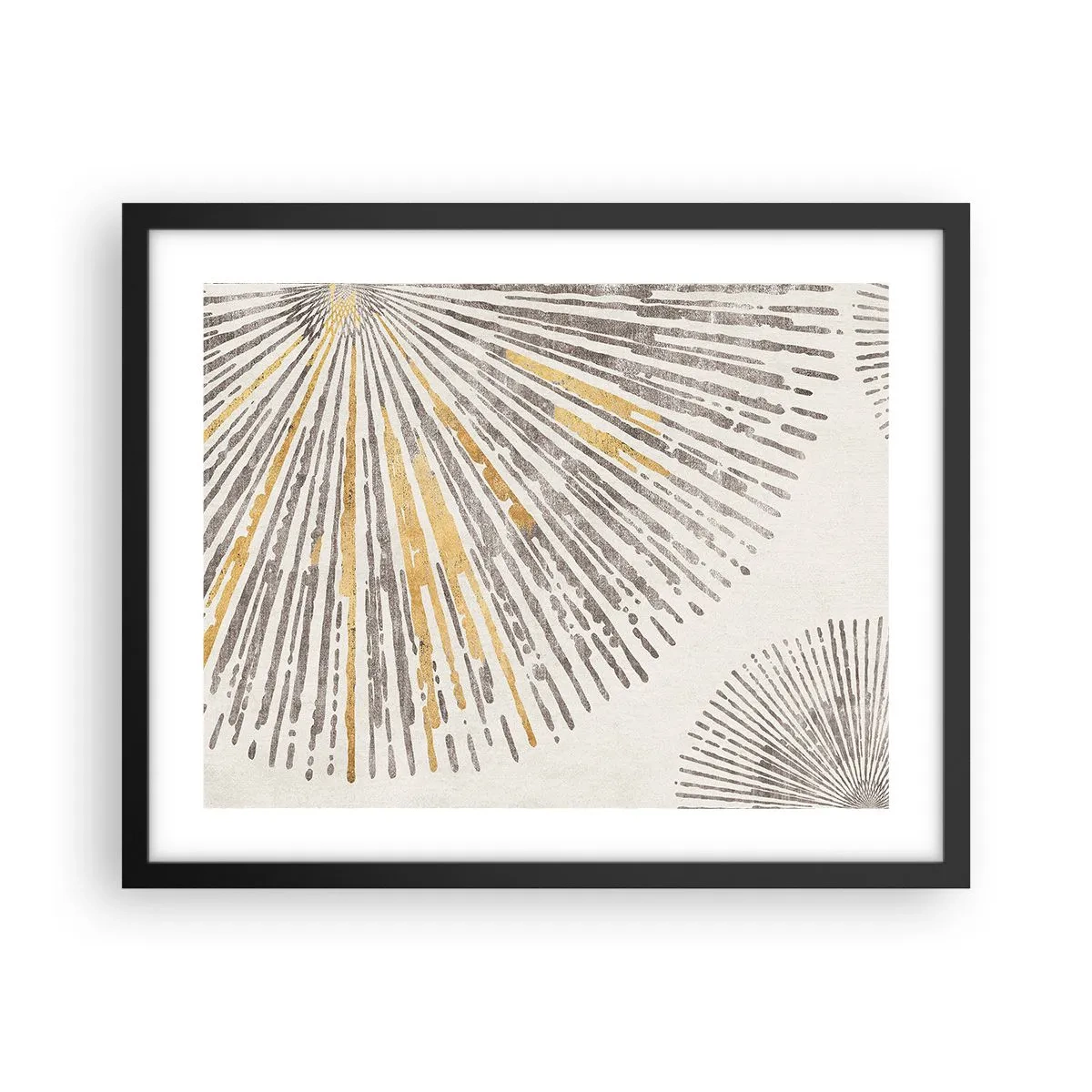 Plakát v černém rámu - Krása paprsku - 50x40 cm