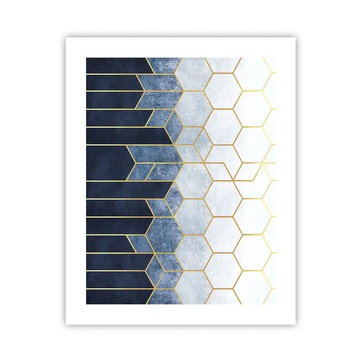 Plakát - Kompozice v synkopickém rytmu - 40x50 cm