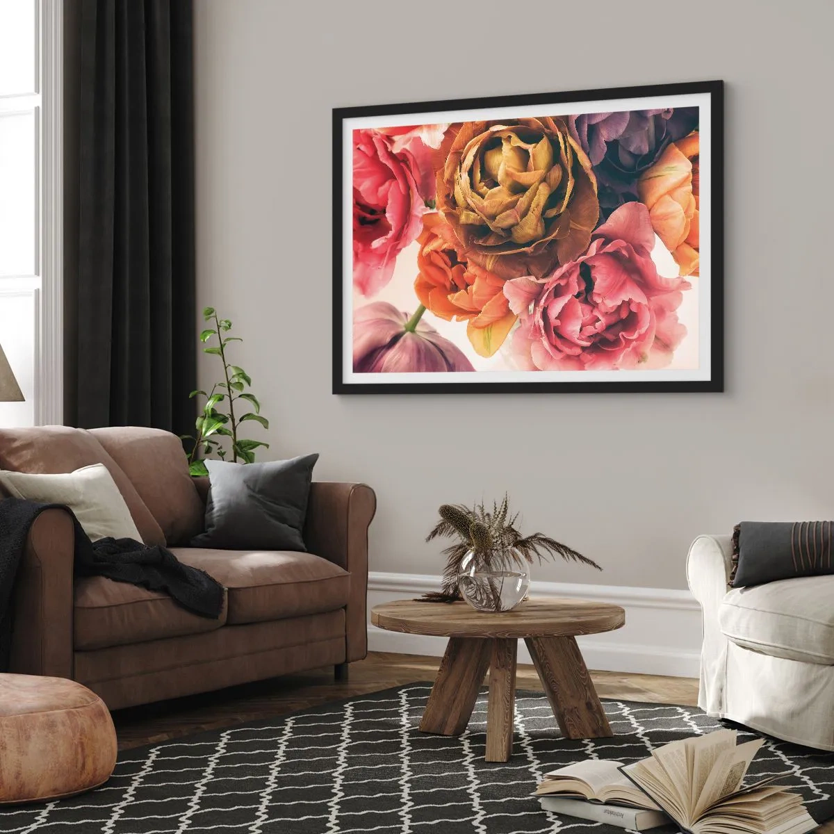 Plakát v černém rámu - Oslava života - 100x70 cm