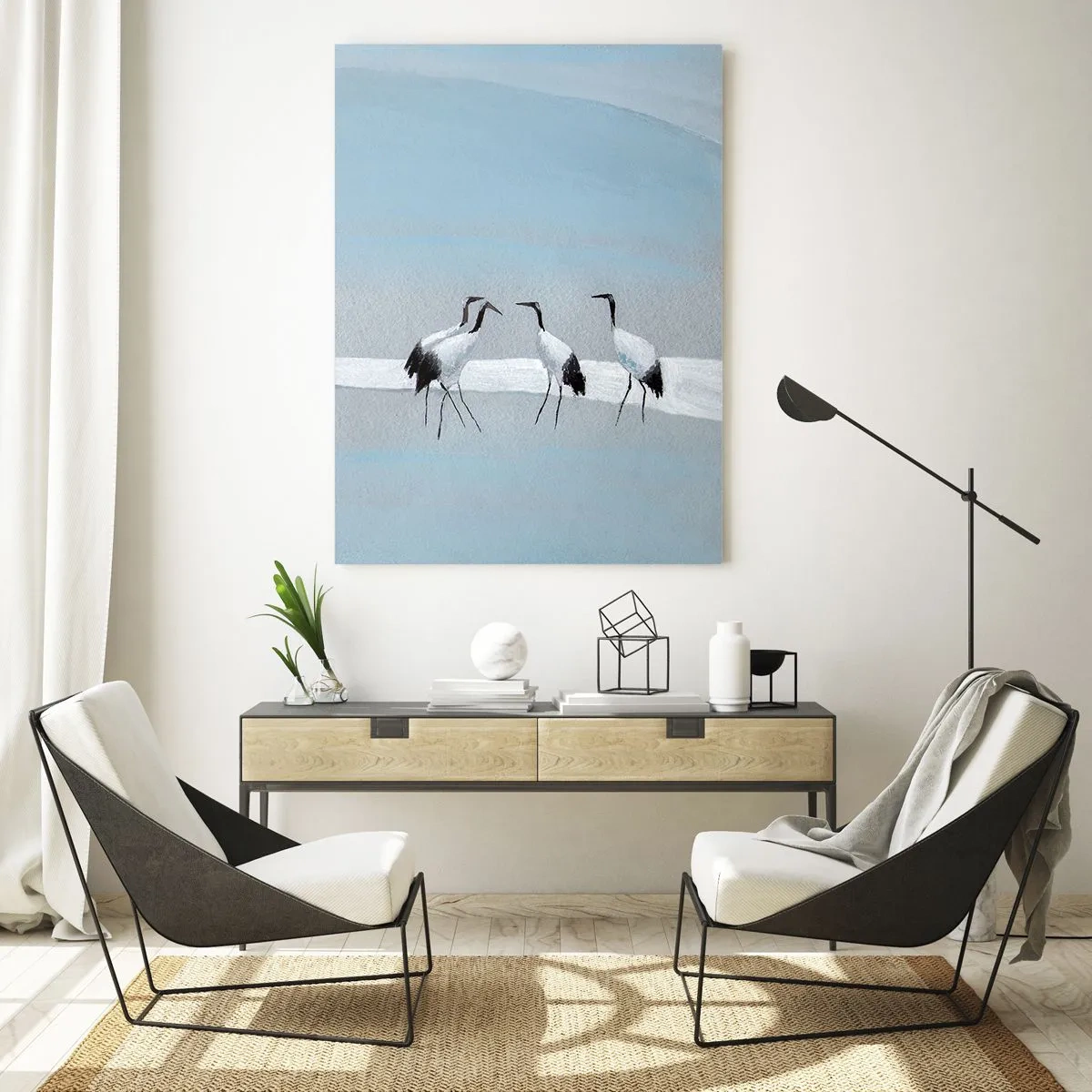 Obraz na skle - Po horkém dni - 50x70 cm