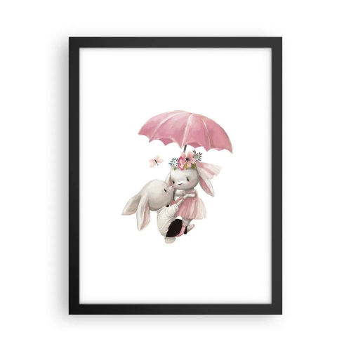 Plakát v černém rámu - To je láska - 30x40 cm