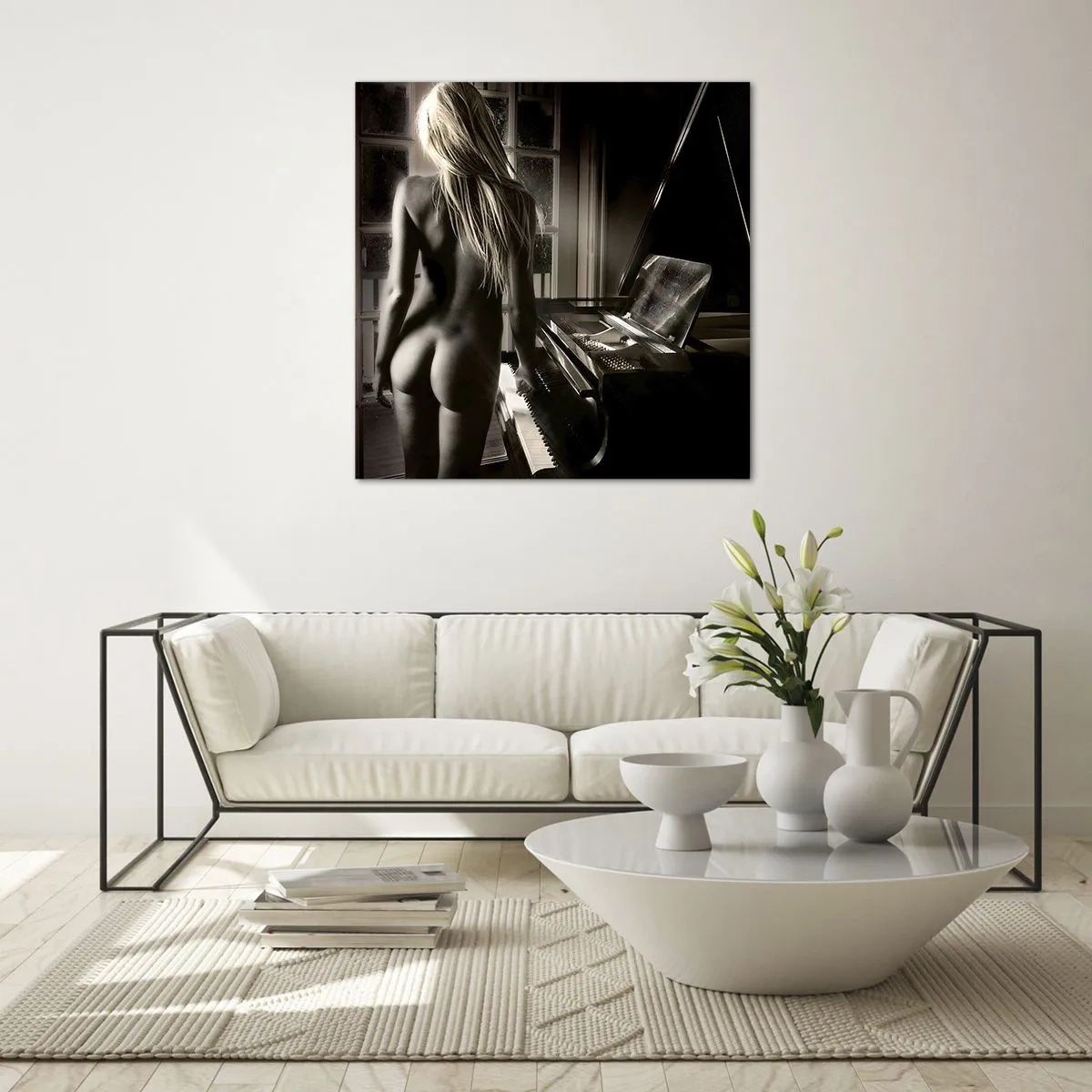 Obraz na skle - Dokonalá harmonie večera - 30x30 cm