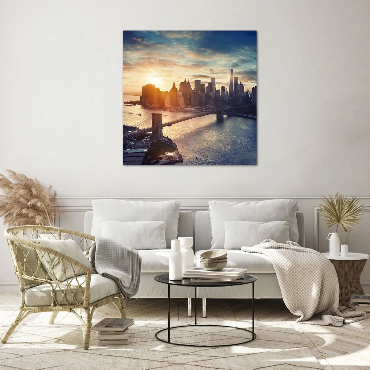 Obraz na skle - Pomník kultury Západu - 60x60 cm