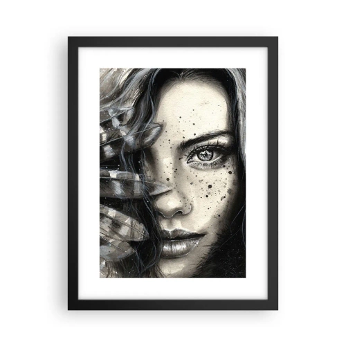 Plakát v černém rámu - Divoká krása - 30x40 cm