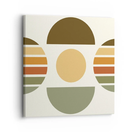 Obraz na plátně - V barvách země - 30x30 cm