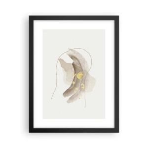 Plakát v černém rámu - Vesmírná bytost - 30x40 cm