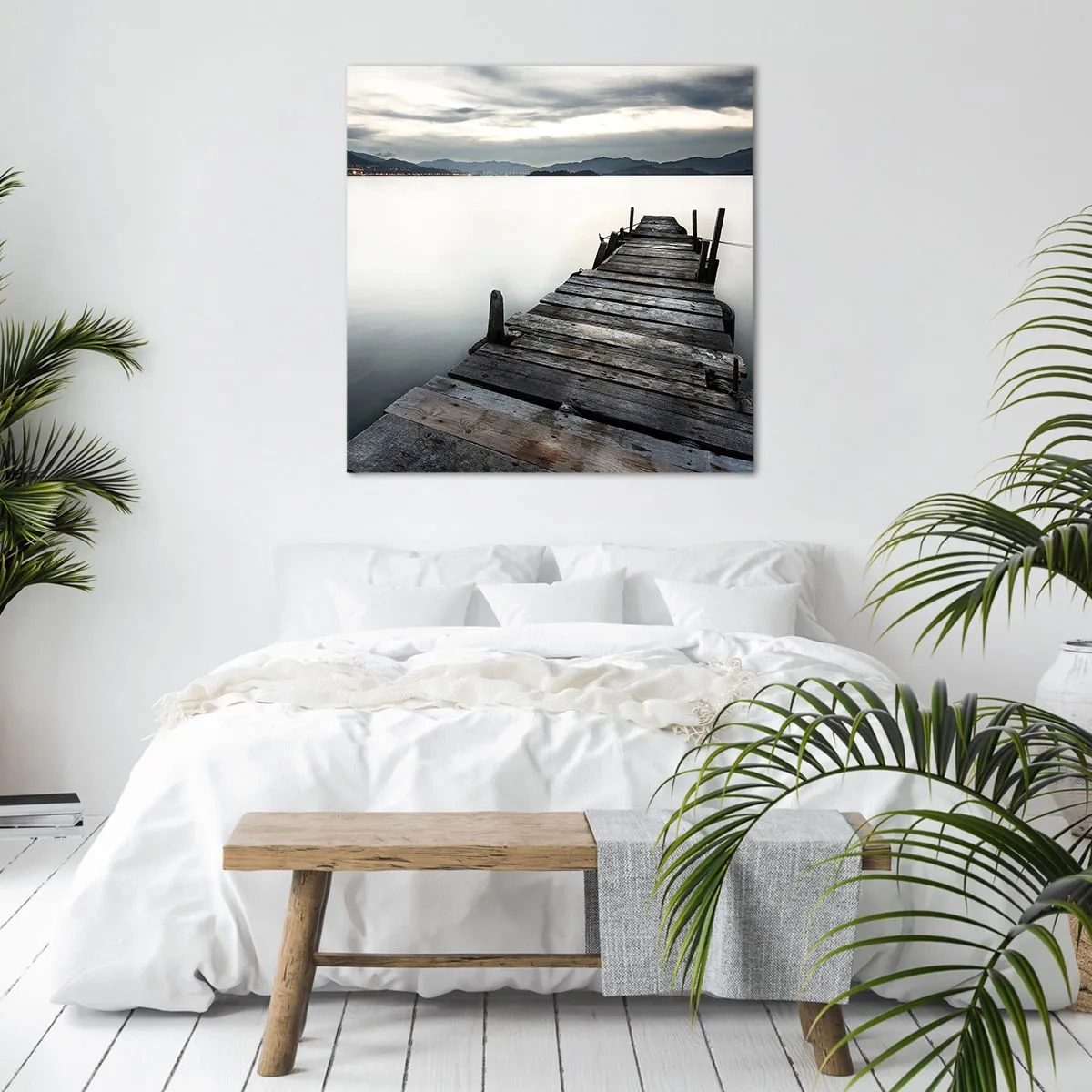 Obraz na plátně - Ponořit se do klidu - 40x40 cm