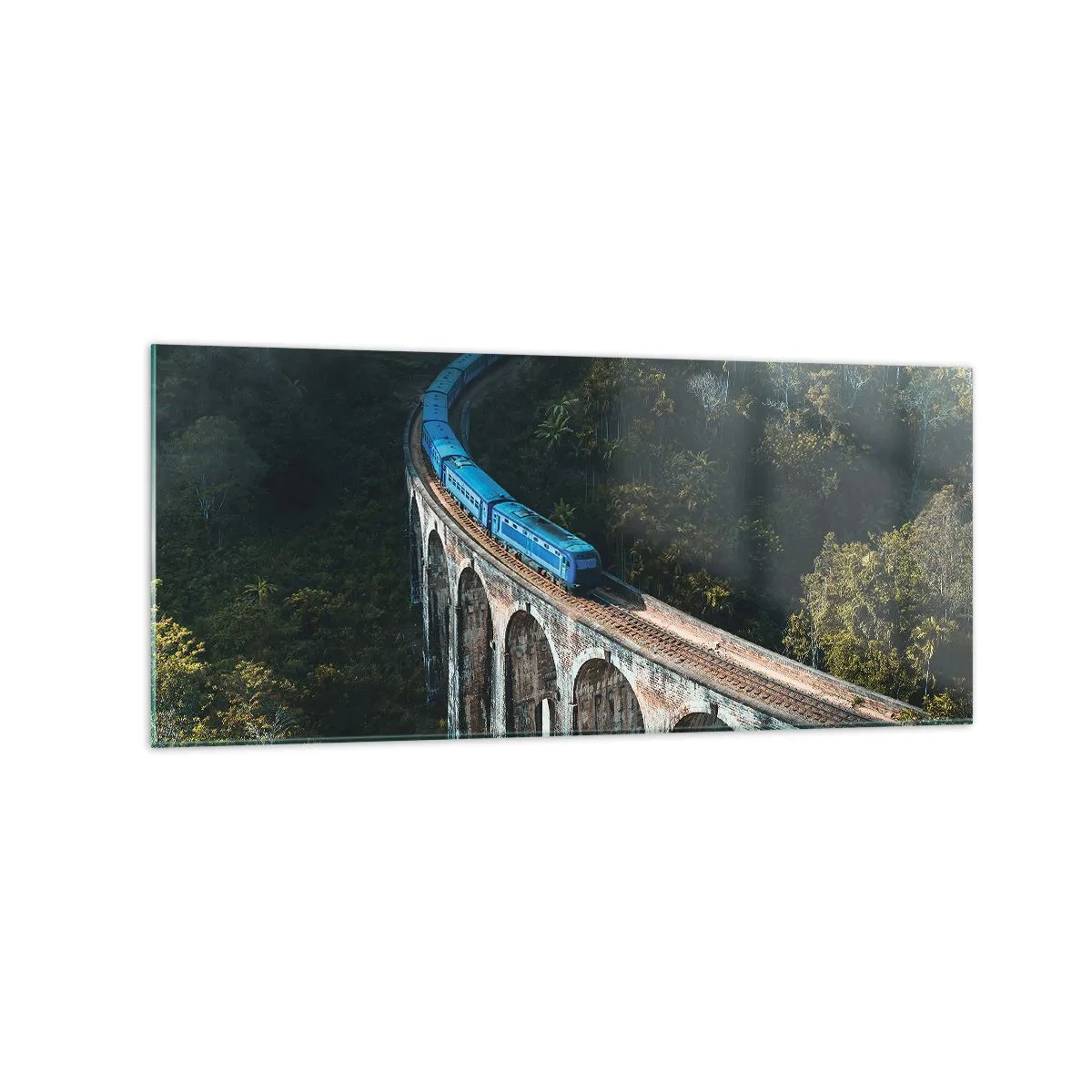 Obraz na skle - Přitažlivost přírody - 120x50 cm
