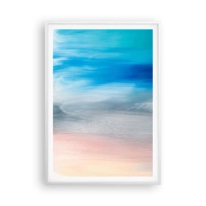Plakát v bílém rámu - Živly: vzduch - 70x100 cm