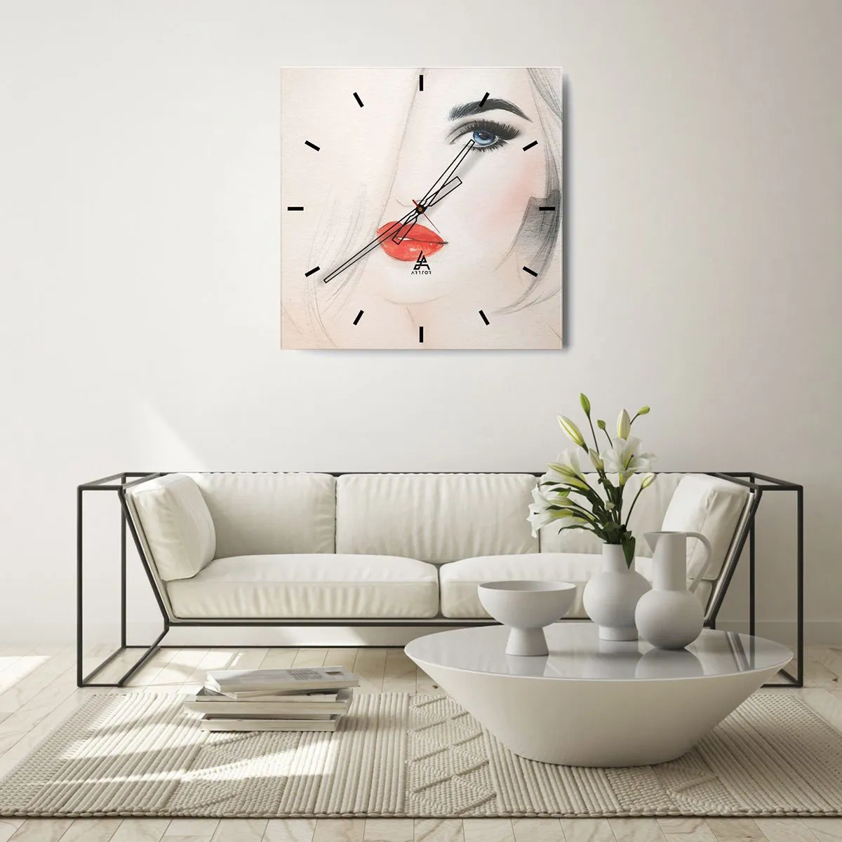 Nástěnné hodiny - Hypnotizuje a omamuje - 30x30 cm