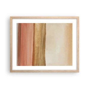Plakát v rámu světlý dub - Vertikální kompozice - 50x40 cm