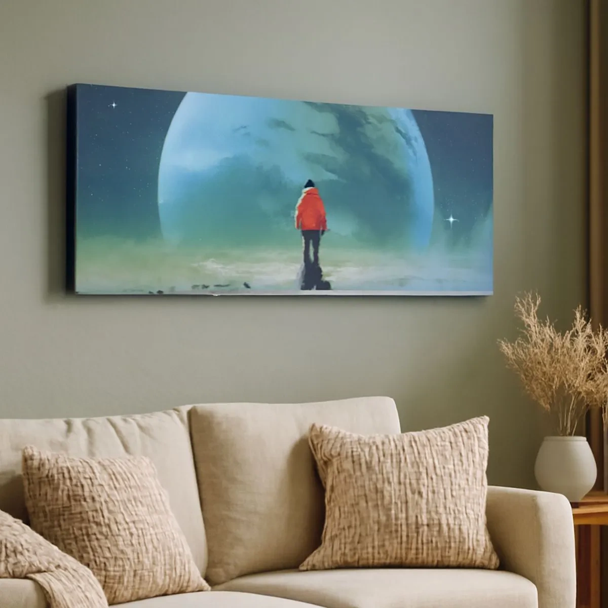 Obraz na plátně - Objevitel nové zemi - 100x40 cm