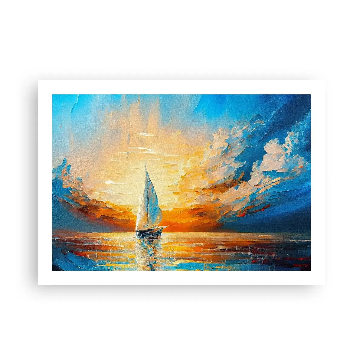 Plakát - Plavba ve zlatě - 70x50 cm
