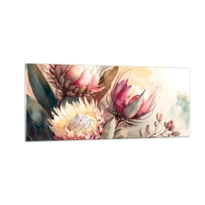 Obraz na skle - Z profilu a en face - 100x40 cm