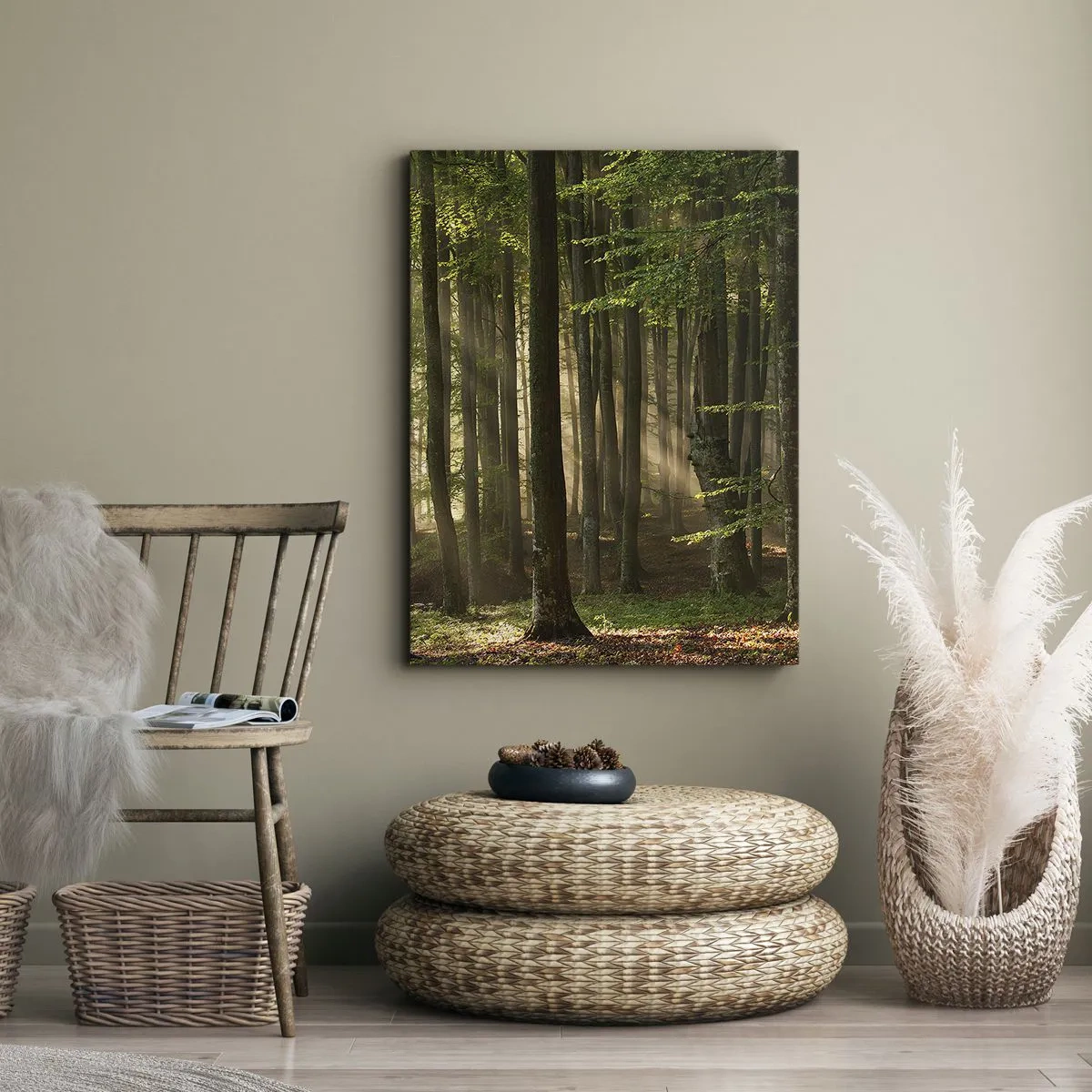 Obraz na plátně - Rozzářený v jarním ránu - 70x100 cm