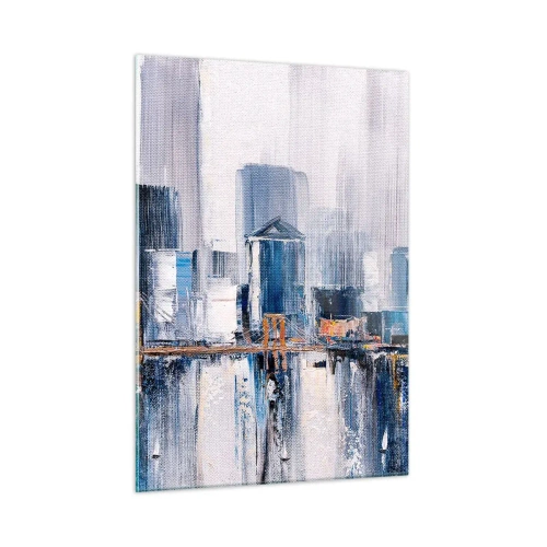 Obraz na skle - Newyorská imprese - 50x70 cm