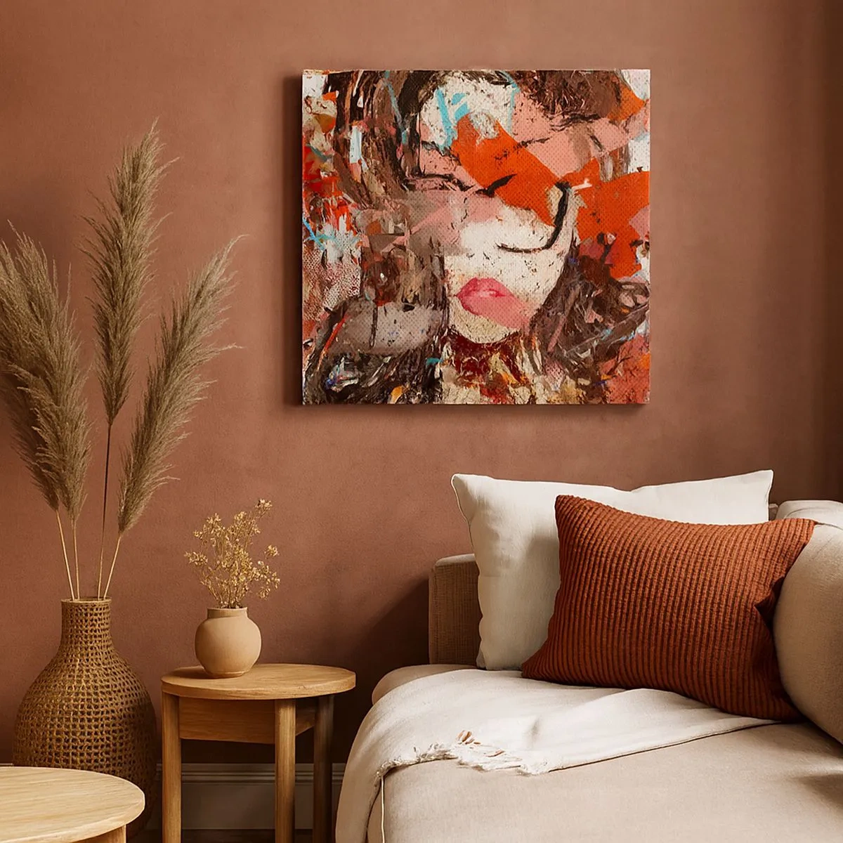 Obraz na plátně - Jaká jsi skutečně nikdo neví - 30x30 cm