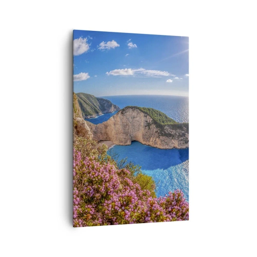 Obraz na plátně - Moje velké řecké prázdniny - 80x120 cm