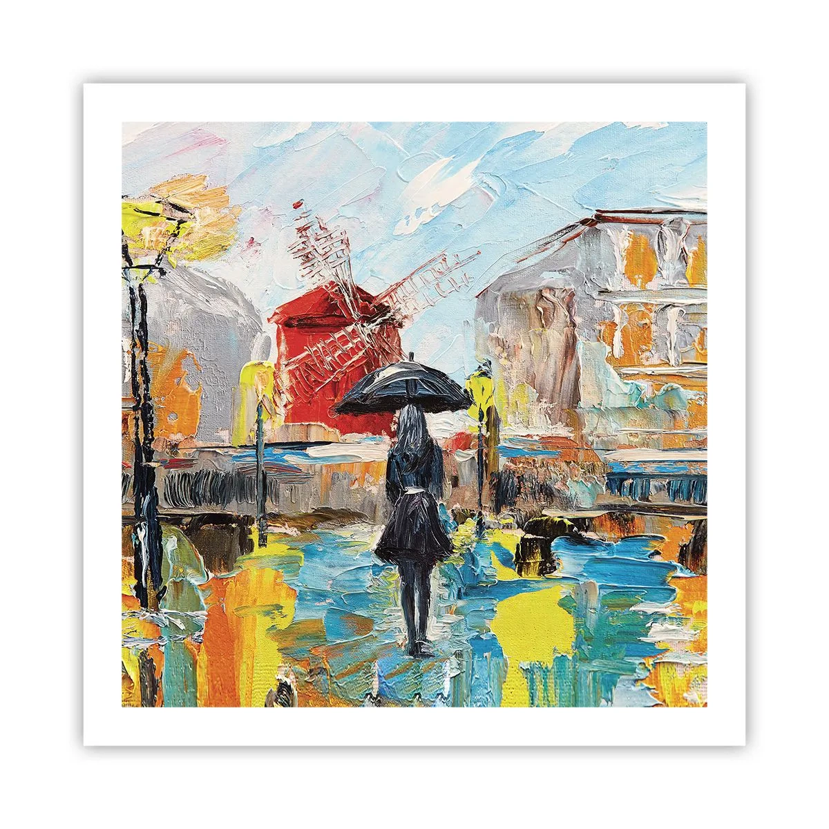 Plakát - Pařížské legendy - 60x60 cm