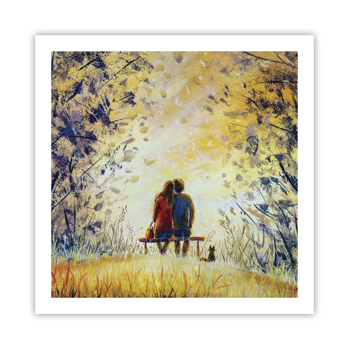 Plakát - Magický okamžik - 60x60 cm