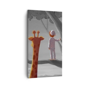 Obraz na plátně - Fakt se to děje - 45x80 cm