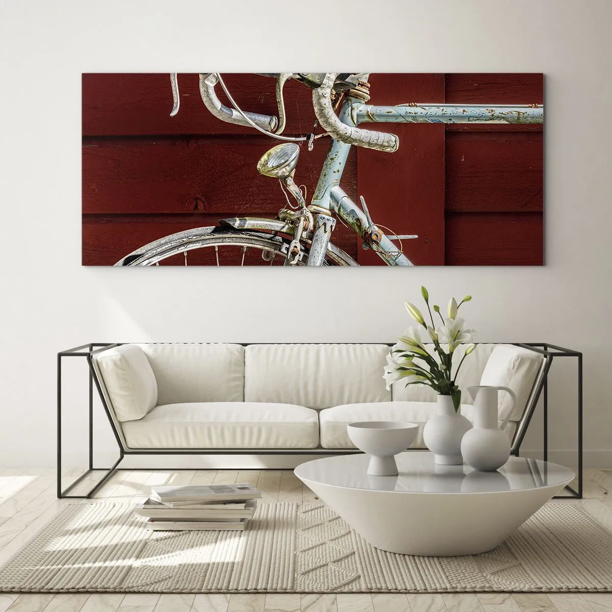 Obraz na skle - Stvořený pro vítězství - 120x50 cm