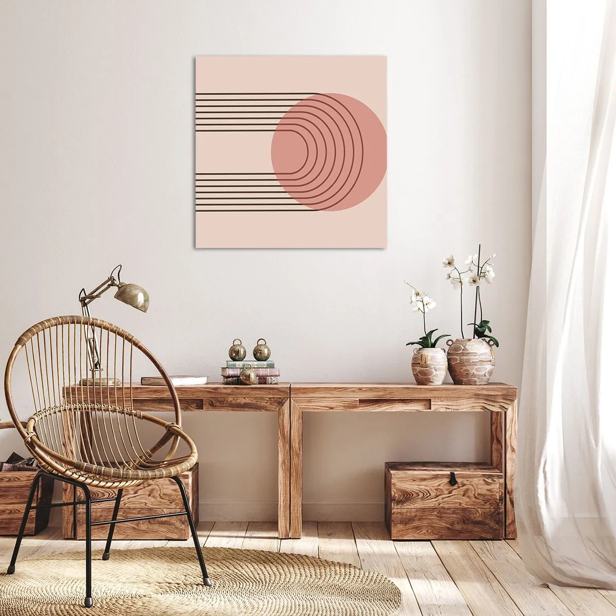 Obraz na plátně - Neodolatelná přitažlivost - 60x60 cm