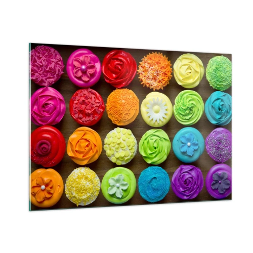 Obraz na skle - Každé jiné - všechny skvělé - 100x70 cm